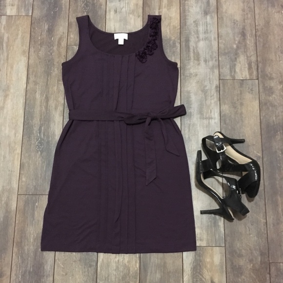 LOFT Dresses & Skirts - ⬇️ LOFT plum dress size XS